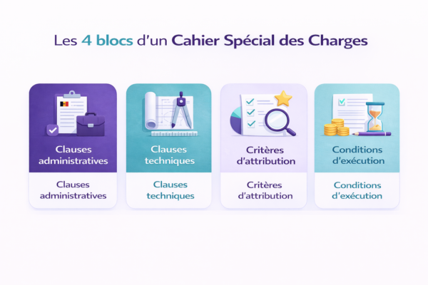 Cahier Spécial des Charges (CSC) : guide complet Belgique 2026